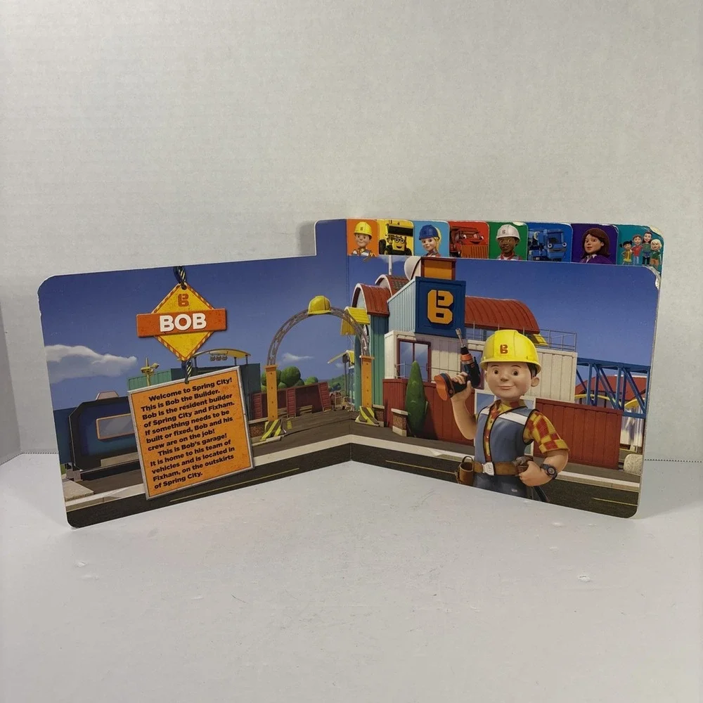 Bob the Builder Welcome to Spring City by Cindy Lucci Board Book